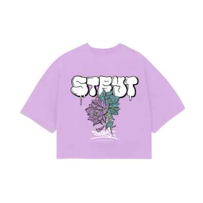 The Dual Bloom Crop-Top