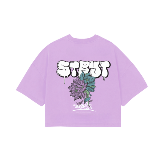 The Dual Bloom Crop-Top